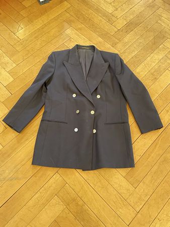 Giacca in lana DAKS Signature blu navy