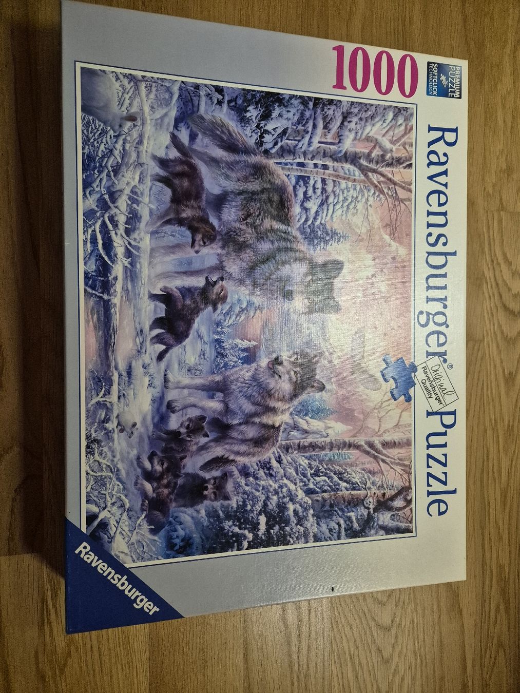 Ravensburger Puzzle: Ravensburger Puzzle "Wolfsfamilie" - 1000 Teil – Usato da Liestal venduto da badersar