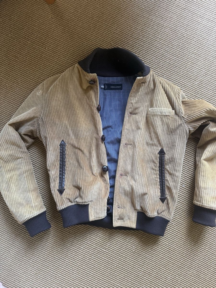 Dsquared2 Giacche: Dsquared2 Herren Jacke Cord Beige Grösse 50 – Usato da Zürich venduto da Ralph12345