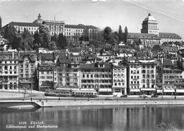 Zürich (ZH) – Limmatquai und Hochschulen Tram
