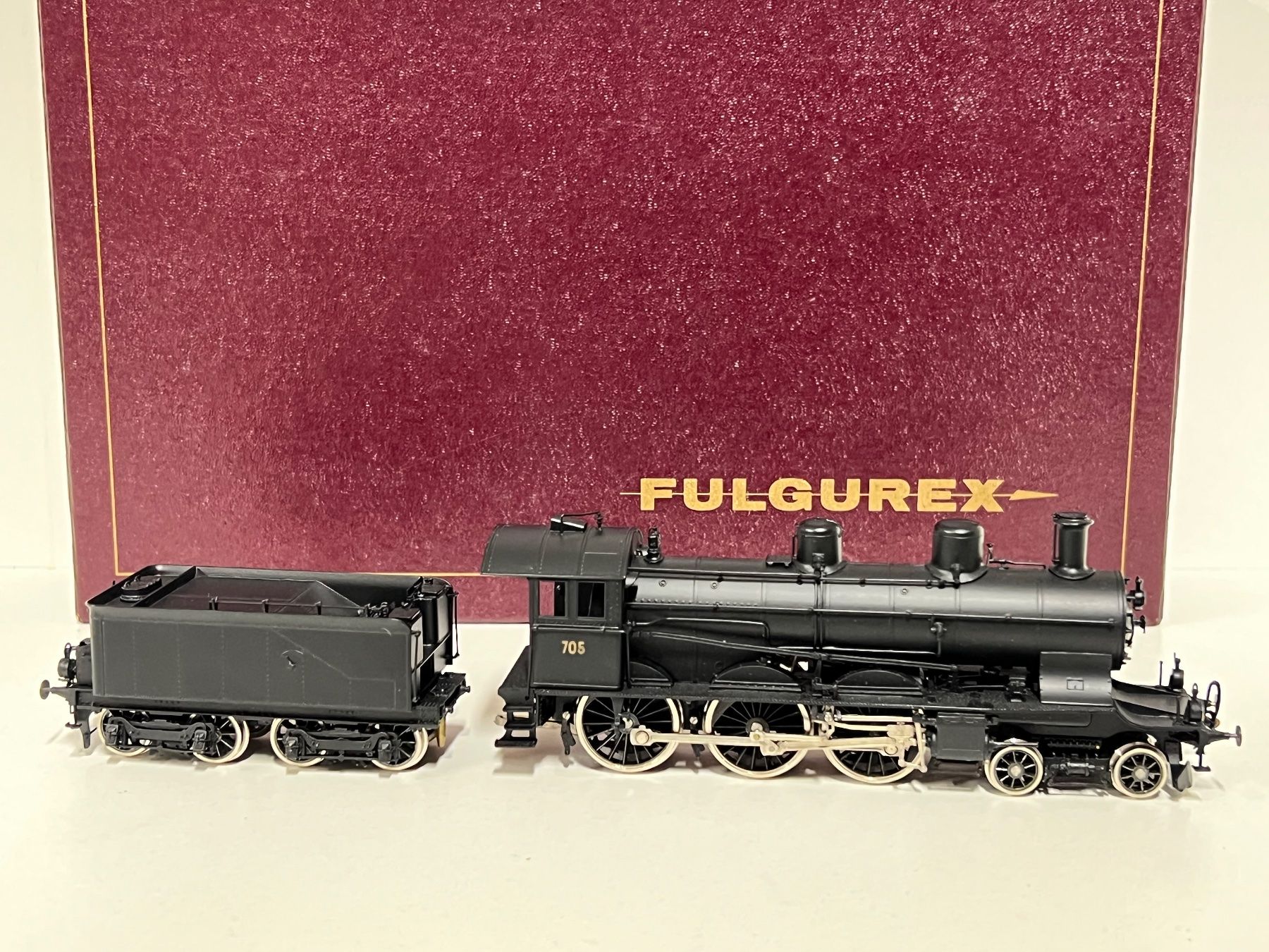Fulgurex Modellini di ferrovie: Fulgurex H0 Dampflok A3/5 SBB CFF – Usato da Geroldswil venduto da TopTrain54
