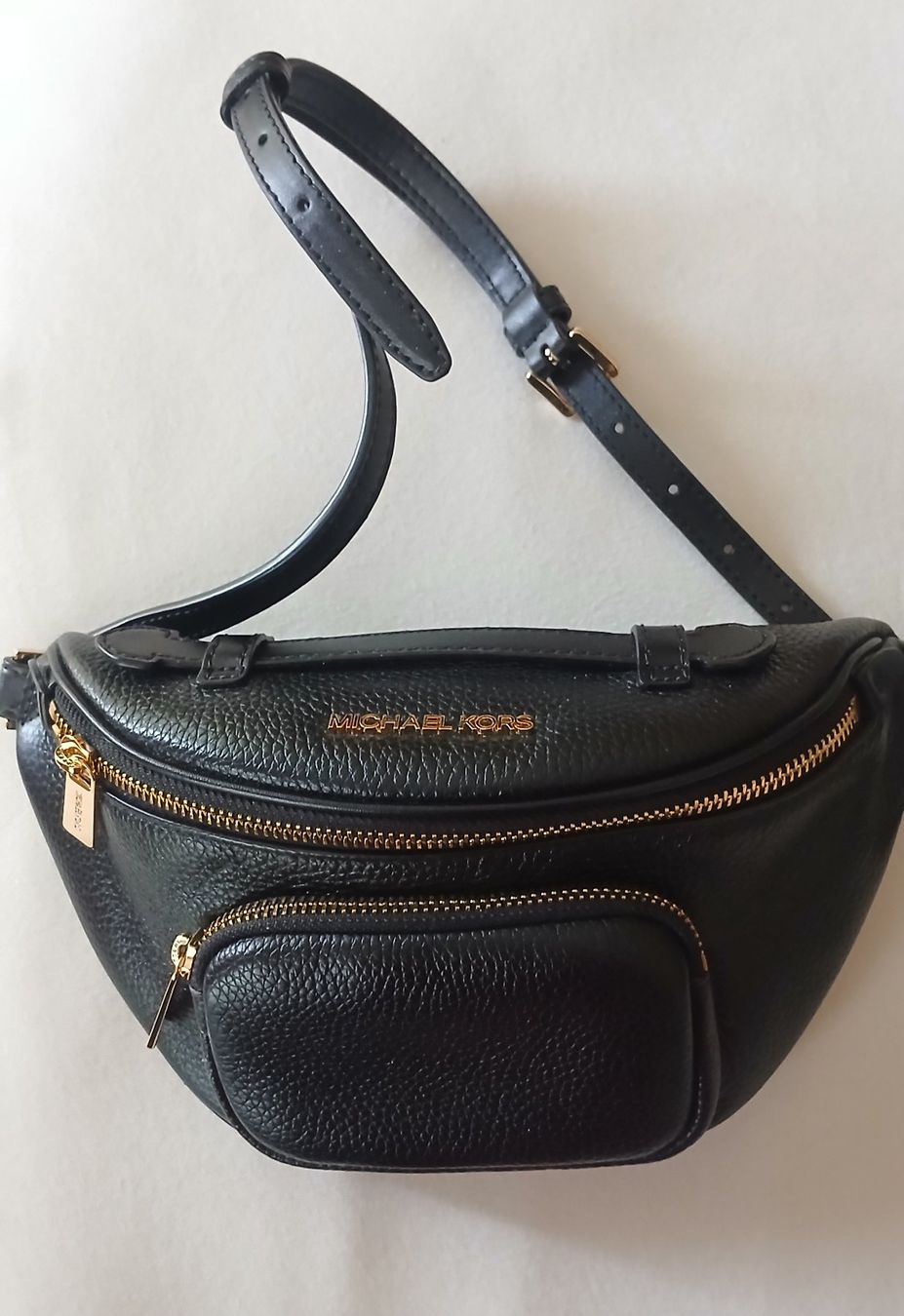 Michael Kors Borse da donna: NEW MICHAEL KORS LEDER MARSUPIO schwarz – Nuovo (secondo la descrizione) da Villa Luganese venduto da luxlady 3