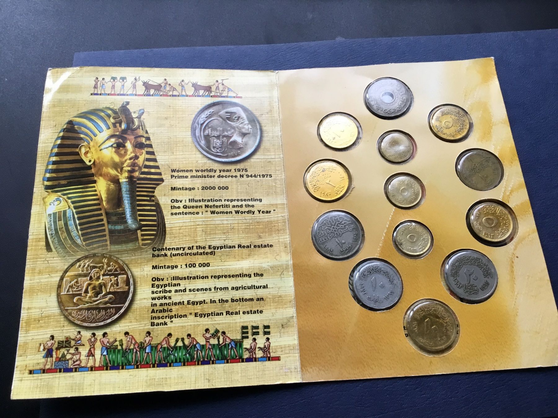 Tutti le monete: Egyptian Coins Collection – Usato da St. Margrethen SG venduto da alfapeugeot10 4