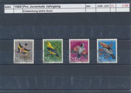 1969 Pro Juventute, Jahrgang, gestempelt