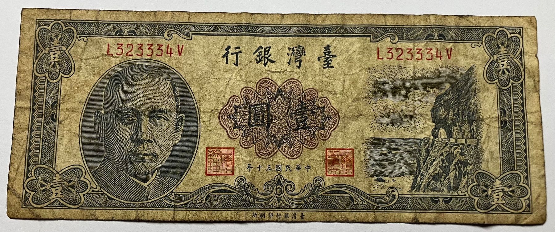 Banconote: China 1 Yuan – Usato da Algetshausen venduto da Carrhard