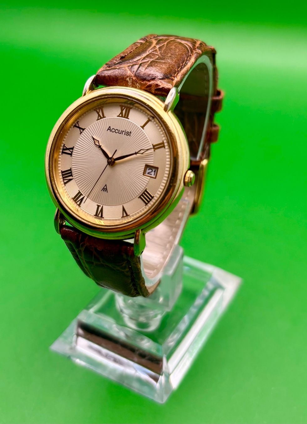 Orologi: ACCURIST: EINE BEKANNTE BRITISCHE TRADITIONSMARKE – Usato da Rorschach venduto da ZeitWerk.10