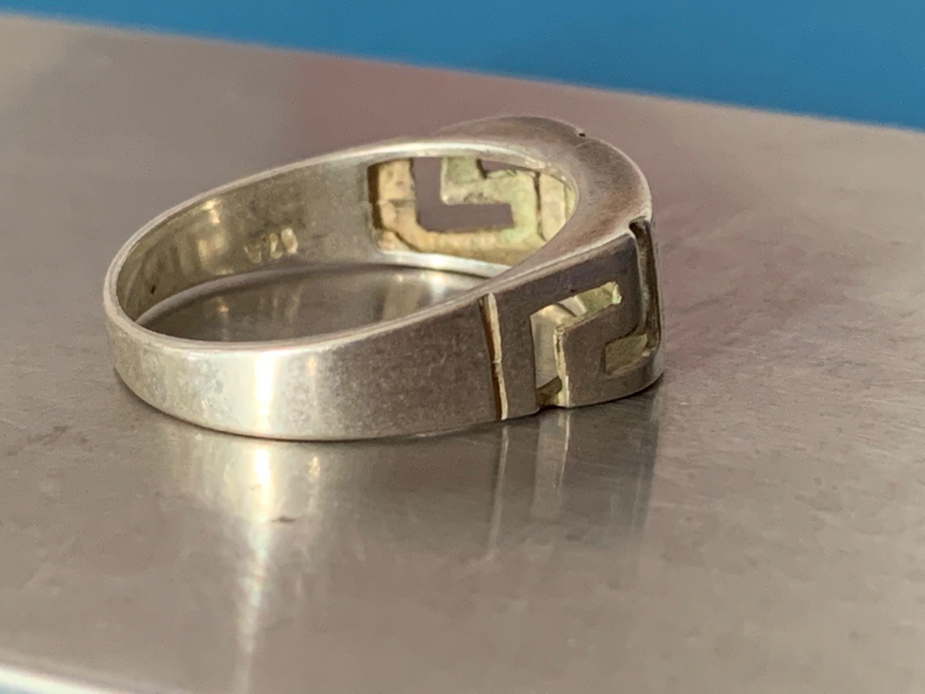 Bagues: Silberring Sterling silber griechisch (54) – D'occasion à Laufen par belleskulptur 8