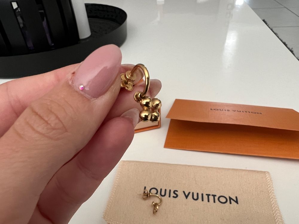 Louis Vuitton Blooming Ohrringe Gold