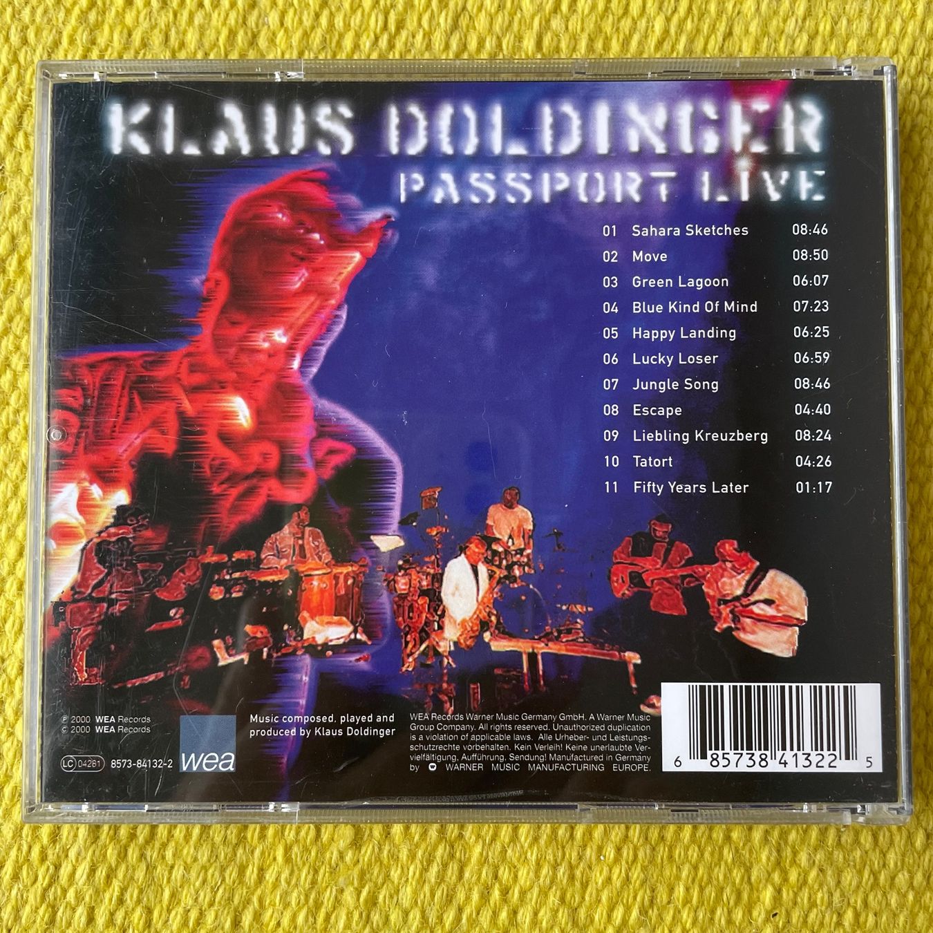 CD: KLAUS DOLDINGER-PASSPORT LIVE – Usato da Rorschacherberg venduto da CD-Roli 1