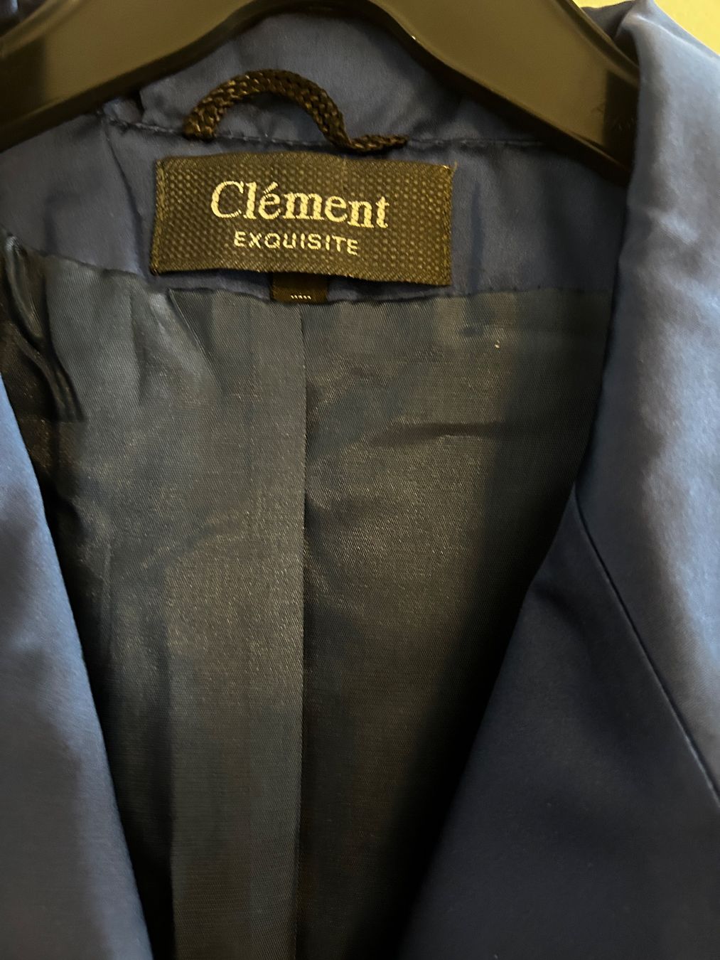 Giacche: Vintage Clement Esquisite Blazer Gr L Blau Elegant – Usato da Regensdorf venduto da Spyke55 4