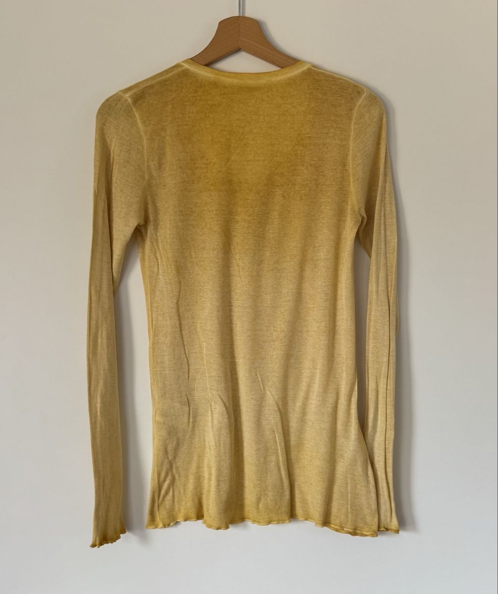 Rich & Royal T-shirt: RICH & ROYAL Longsleeve Damen Gr. L Senfgelb – Nuovo (secondo la descrizione) da Flumenthal venduto da SecondLove_CH 3