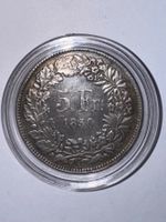 5 Franken 1850 Schweiz – Sammlerstück (rep.)