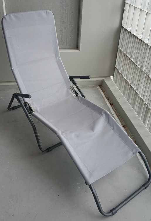 Klappbare Sonnenliege für Balkon/Garten Kaufen auf Ricardo