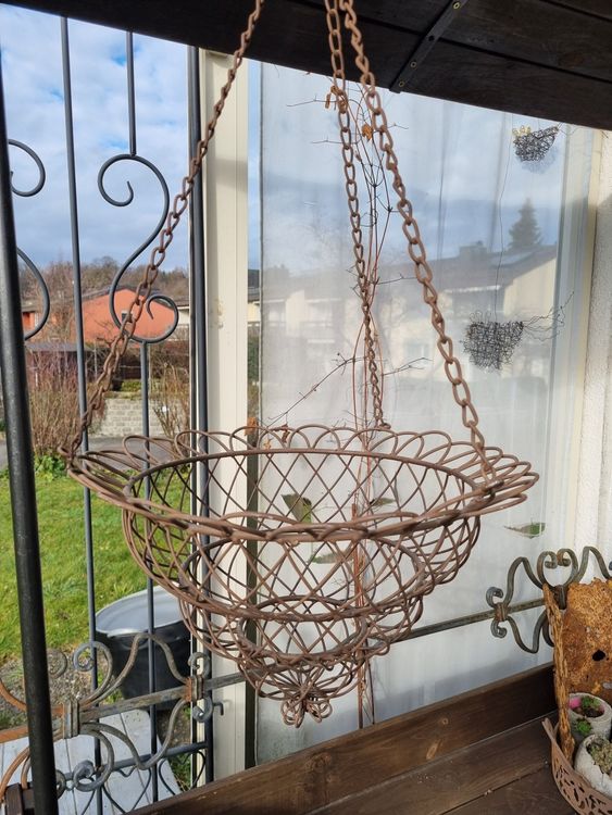 Hängekorb Gitter Metall Garten Kaufen auf Ricardo