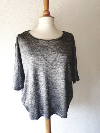 SHIRT VON SOPHYLINE S ODER AUCH M ANTHRAZIT/ FIX MIT KETTE