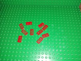 Lot de 10 grilles plate 1x2 Lego