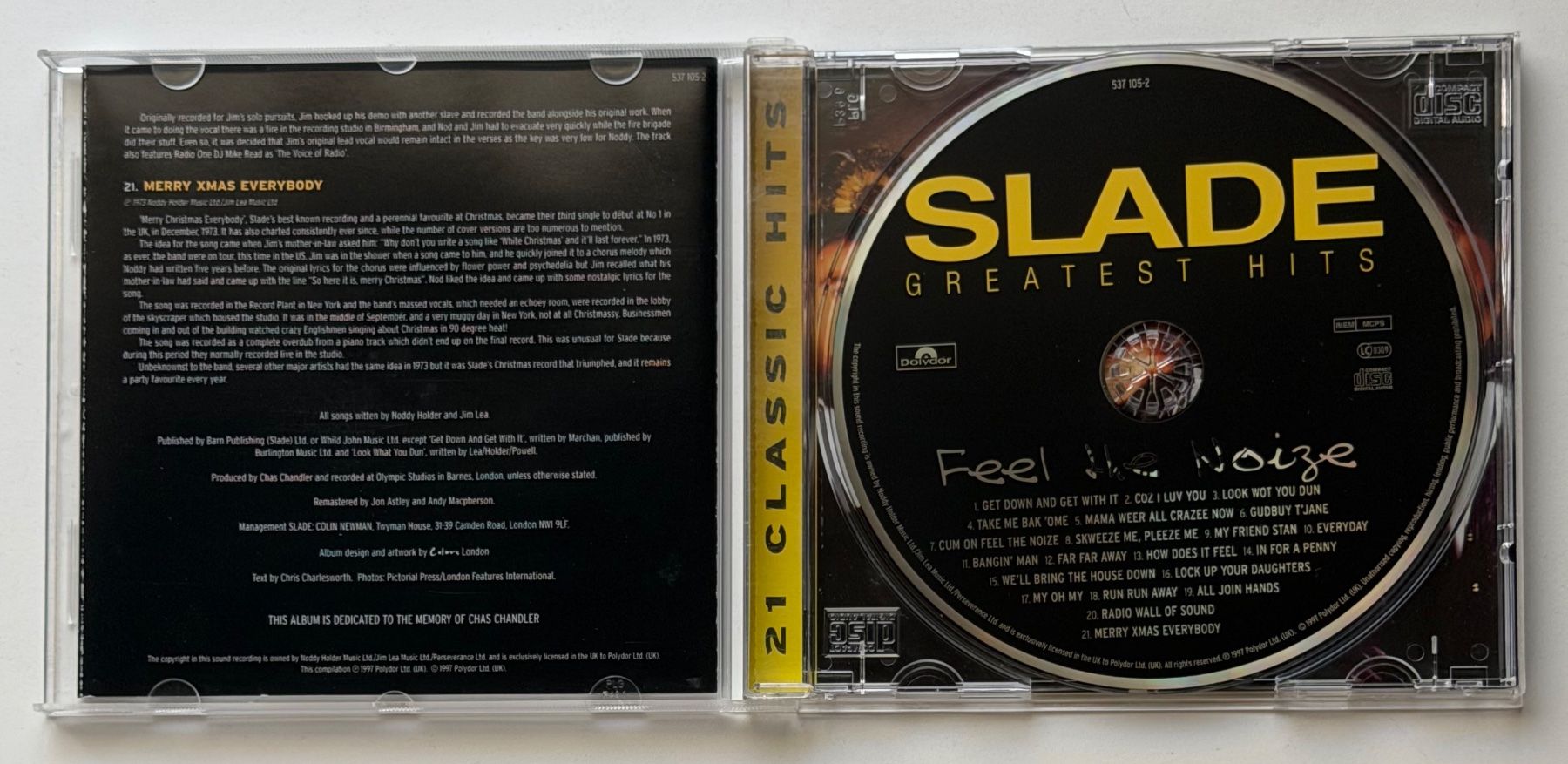 CD: Slade / Greatest Hits: Feel The Noize – Usato da Näfels venduto da rottabi 2