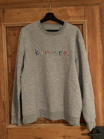 Kummer Pullover grau Baumwolle Grösse L guter Zustand