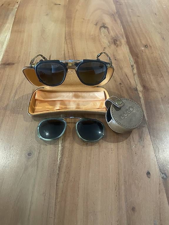 Occhiali & Lenti: Brille mit 2 Sonnenbrille-Clips von Garrett Leight – Usato da Zürich venduto da davidedesole 1