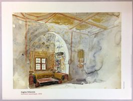 1993-Kunstdruck E. Delacroix - 80 x 60cm