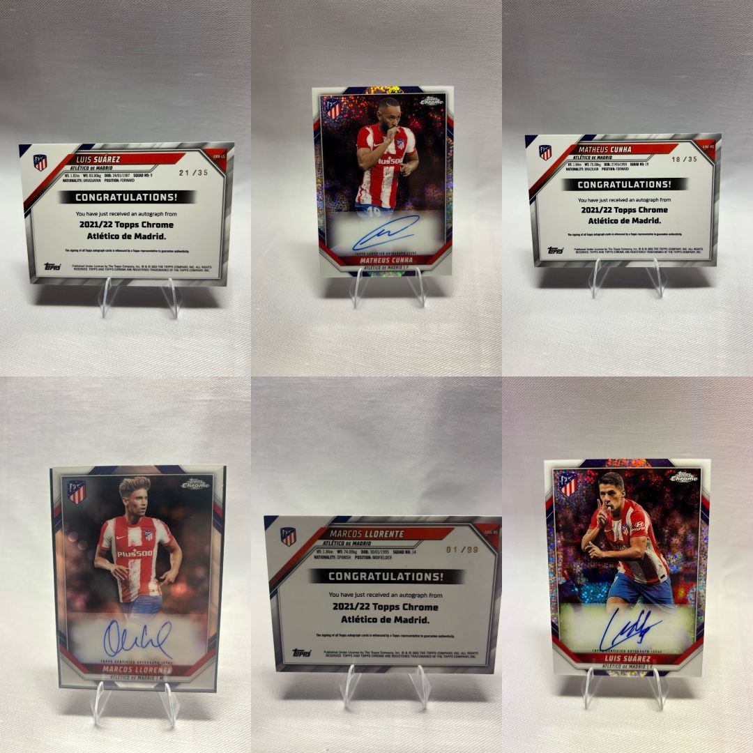 Topps Sammelbilder & Trading cards: Kartensammlung 35x Autogramm Karten – Neu (gemäss Beschreibung) aus Buchs ZH von Yannik22 1