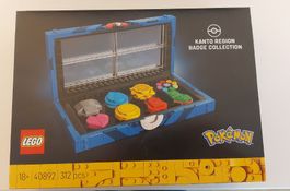 LEGO Pokémon Kanto Region Badge Collection - Neu & OVP 40892