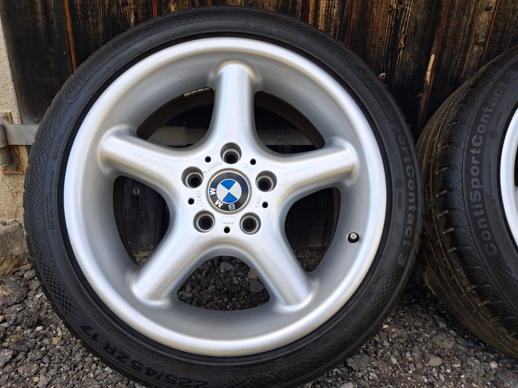 BMW Pneumatici & Ruote complete: BMW E36/Z3 Alu-Radsatz – Usato da Schwarzenegg venduto da istegmann 3