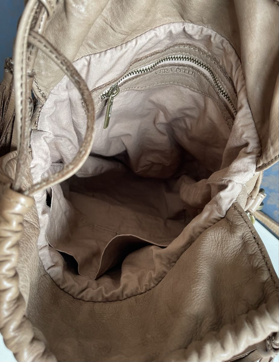 Borse da donna: Italienische Leder Beuteltasche – Usato da Stallikon venduto da BaumArt 5