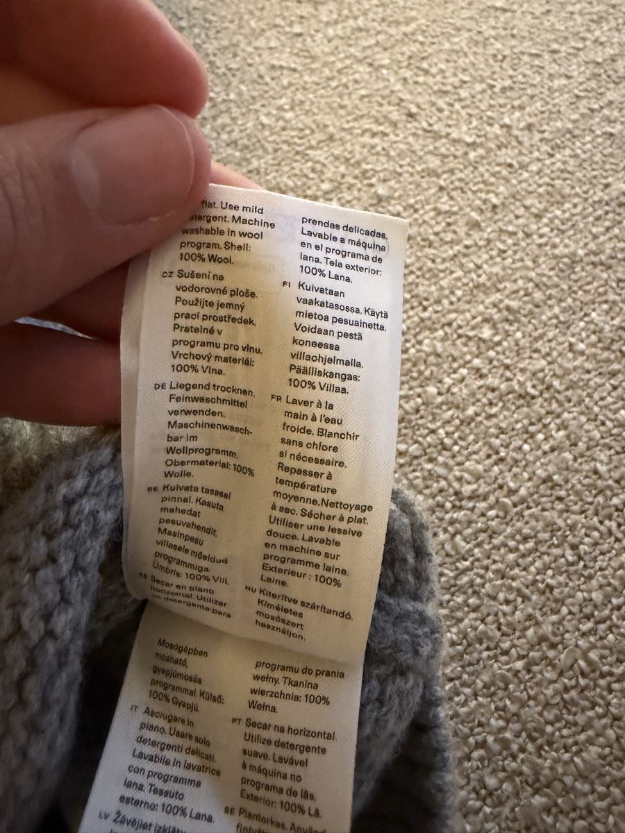 Arket Maglioni & Felpe: Arket Knit Wool Grey Size M – Usato da Zürich venduto da ralph__ 7