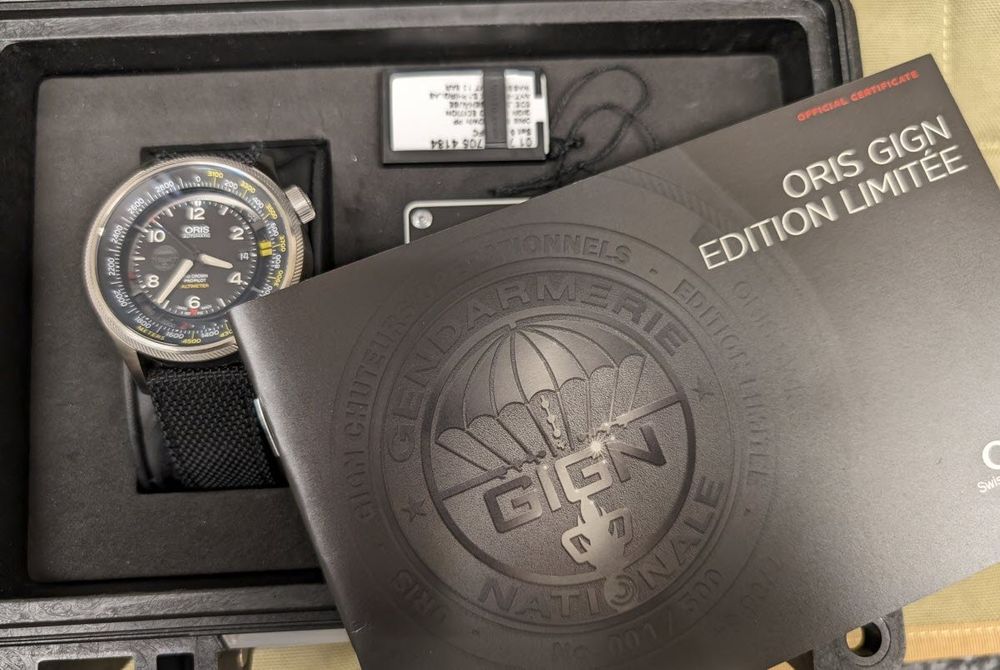 ORIS GIGN Sonderedition Altitude Pilot Watch Comprare su Ricardo