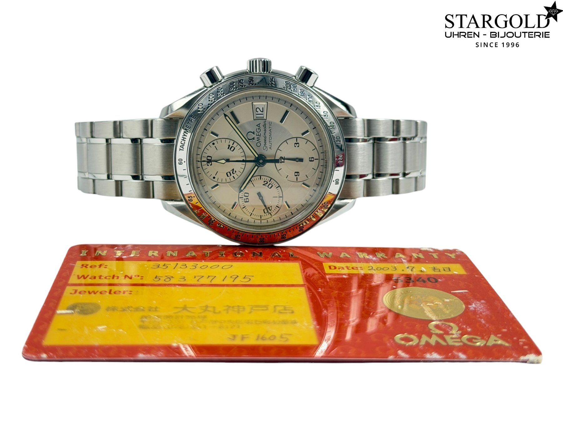 Omega Montres: Omega Speedmaster Date - 3513.50 – D'occasion à Zürich par Stargold-Uhren 9