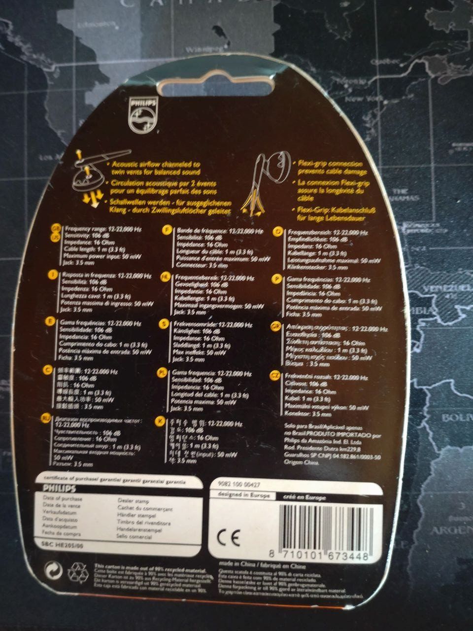Philips Casques audio: Philips Earphones HE205 neu originalverpackt – Neuf avec emballage d'origine à Zürich par lup_rbp6 1