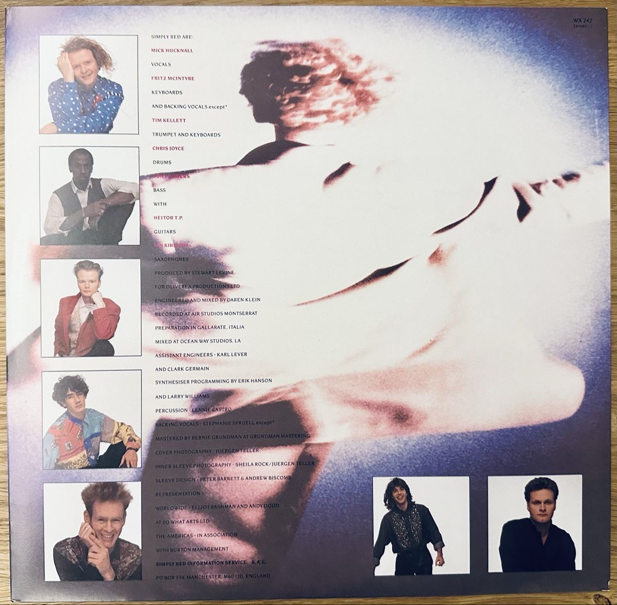 Schallplatten: SIMPLY RED A NEW FLAME VINYLE OCCASION – Gebraucht aus Areuse von PeppinoDG 2