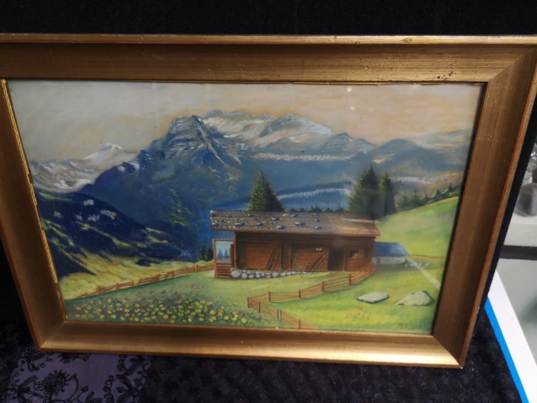 Dipinti: TABLEAU SIGNE H. P. ET DATÉ 1927 – Usato da Genève venduto da Qanil77