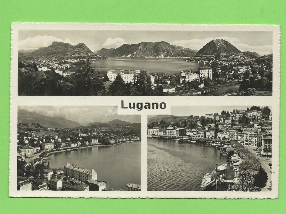 Cartoline postali: Lugano – Usato da Zürich venduto da t24_de