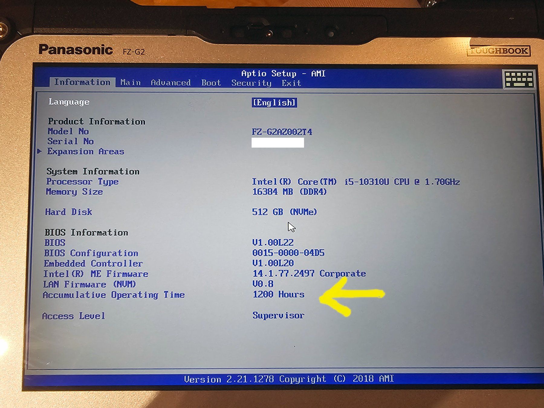 Panasonic Tablet PC: Panasonic Toughbook FZ-G2 – Usato da Stein am Rhein venduto da Yltsa 7