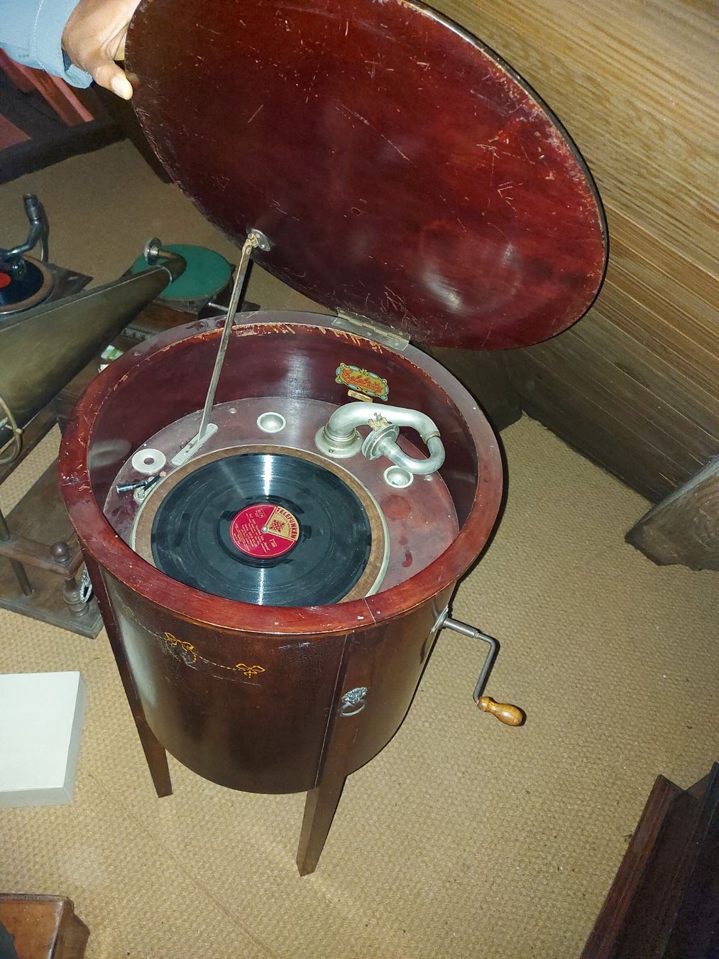 Giradischi: Celebrity Grammophon / Standgrammophon – Usato da Berikon venduto da Lin 5