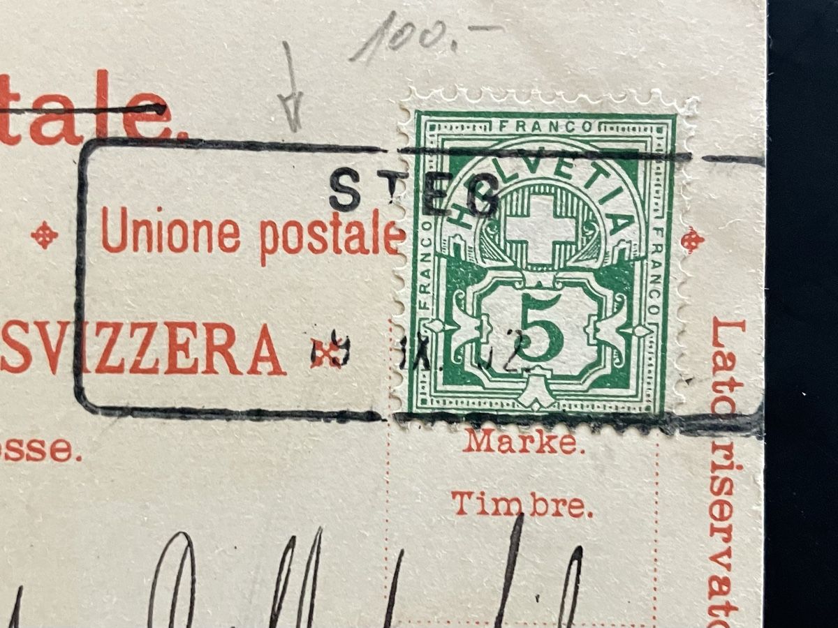 Cartoline postali: Litho Ansichtskarte Gruss vom Hörnli 1902 – Usato da Bauma venduto da Baumer71 2