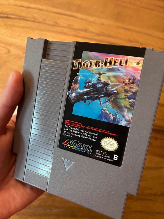 Nintendo Giochi: Tiger-Heli - Nintendo NES - in OVP – Usato da Zuerich venduto da DORSl 7