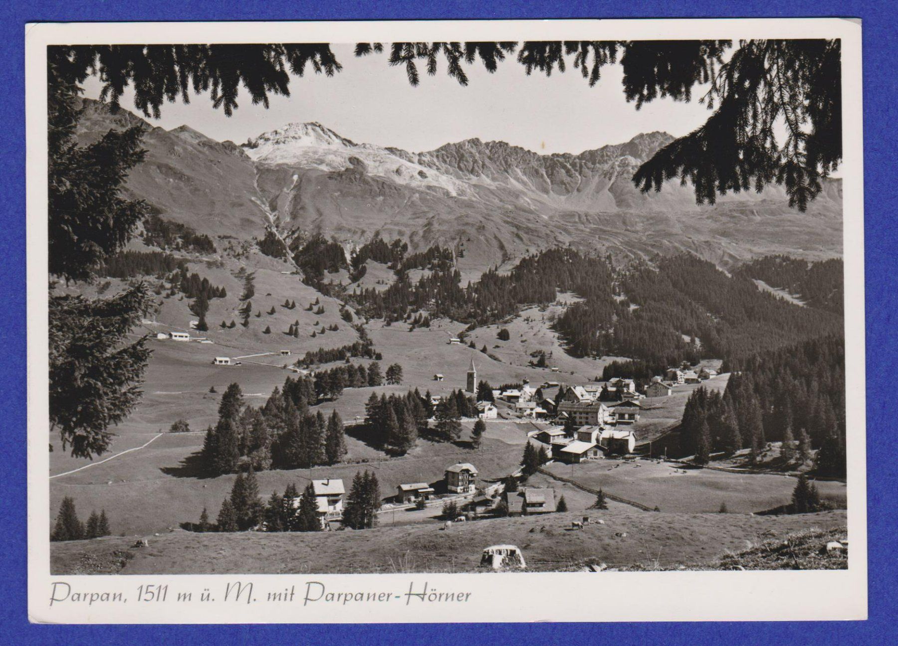 Ansichtskarten: Parpan  -  alte Ansichtskarte 1949 – Gebraucht aus Vitznau von Ropaku