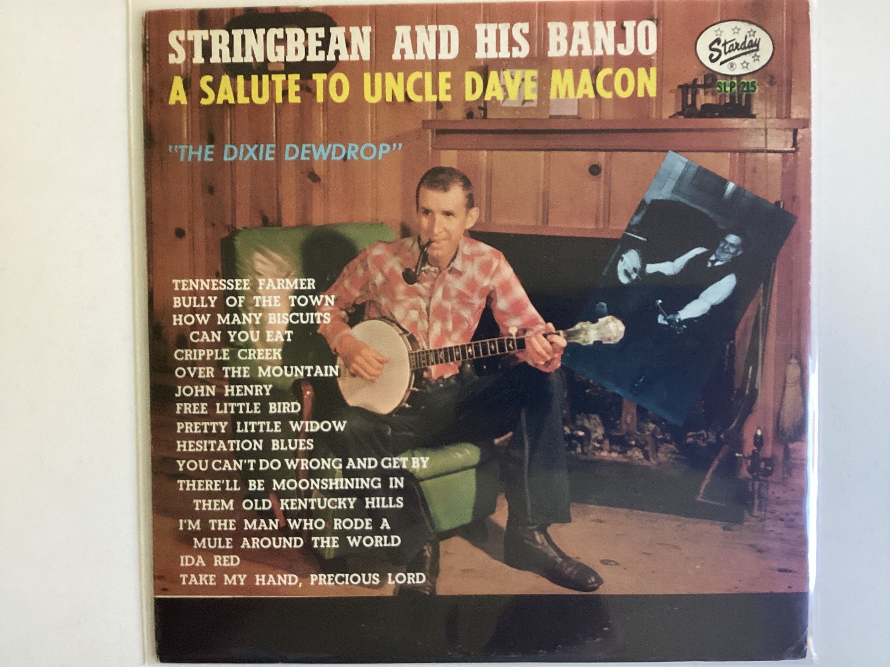 Dischi in vinile: Stringbean & His Banjo LP - Salute To Uncle Dave Macon – Usato da Gutenswil venduto da Hamzian