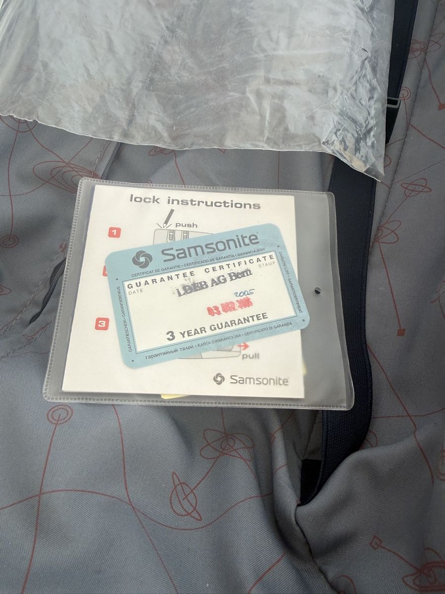 Samsonite Valigie: Samsonite Koffer rot Handgepäck – Usato da Bern venduto da fab_tx65 5