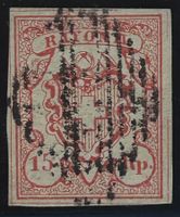 Rayon III 18 Luxus fehlerfrei vierseitig breit 2mal Attest
