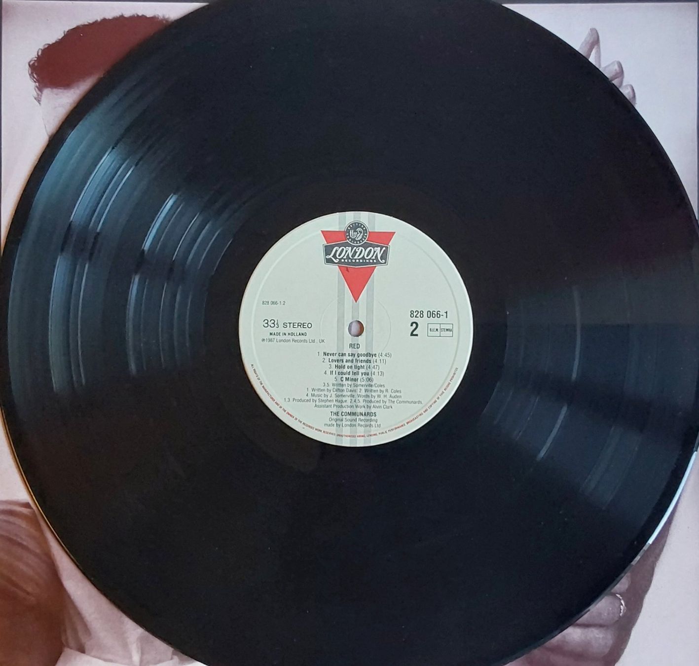 Vinyles: Vinyl LP - The Communards - Red - 1987 – D'occasion à Villeret par Fil11 3