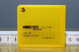 9x Mikrobohrer VHM Dixi 1135, 0.98x5mm D