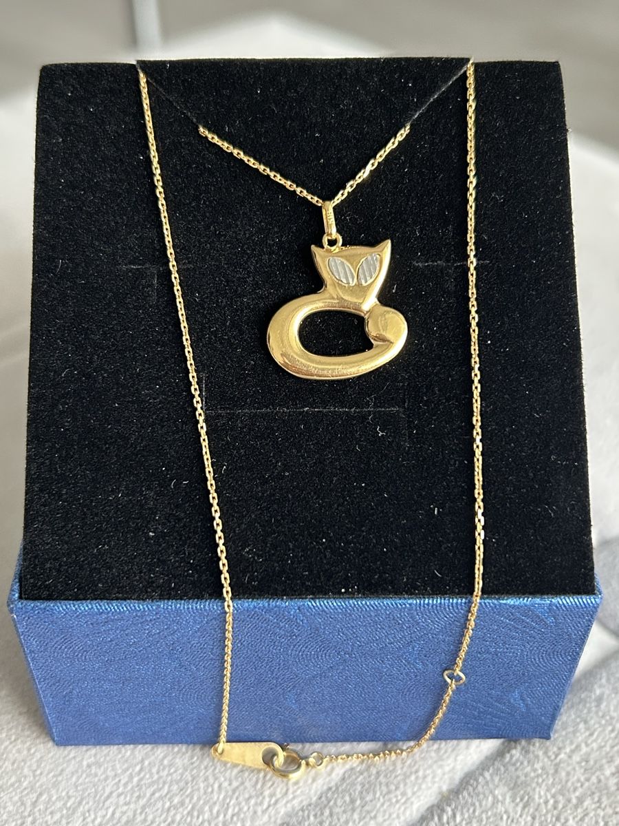 Catenine: Echtes 750er Gold Katzenhalskette – Usato da Tägerwilen venduto da jna_5zmg