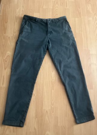 Tommy Hilfiger Herrenhose Gr. 34/32 – dunkelgrau  Baumwolle