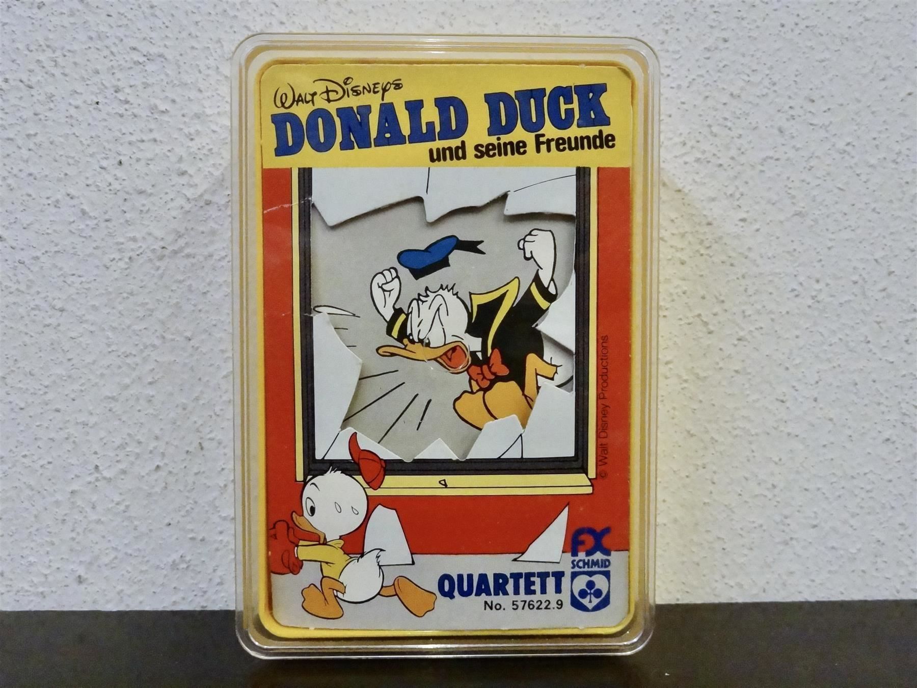 Giochi: schönes altes Quartett DONALD DUCK – Usato da Kerzers venduto da wisaundso