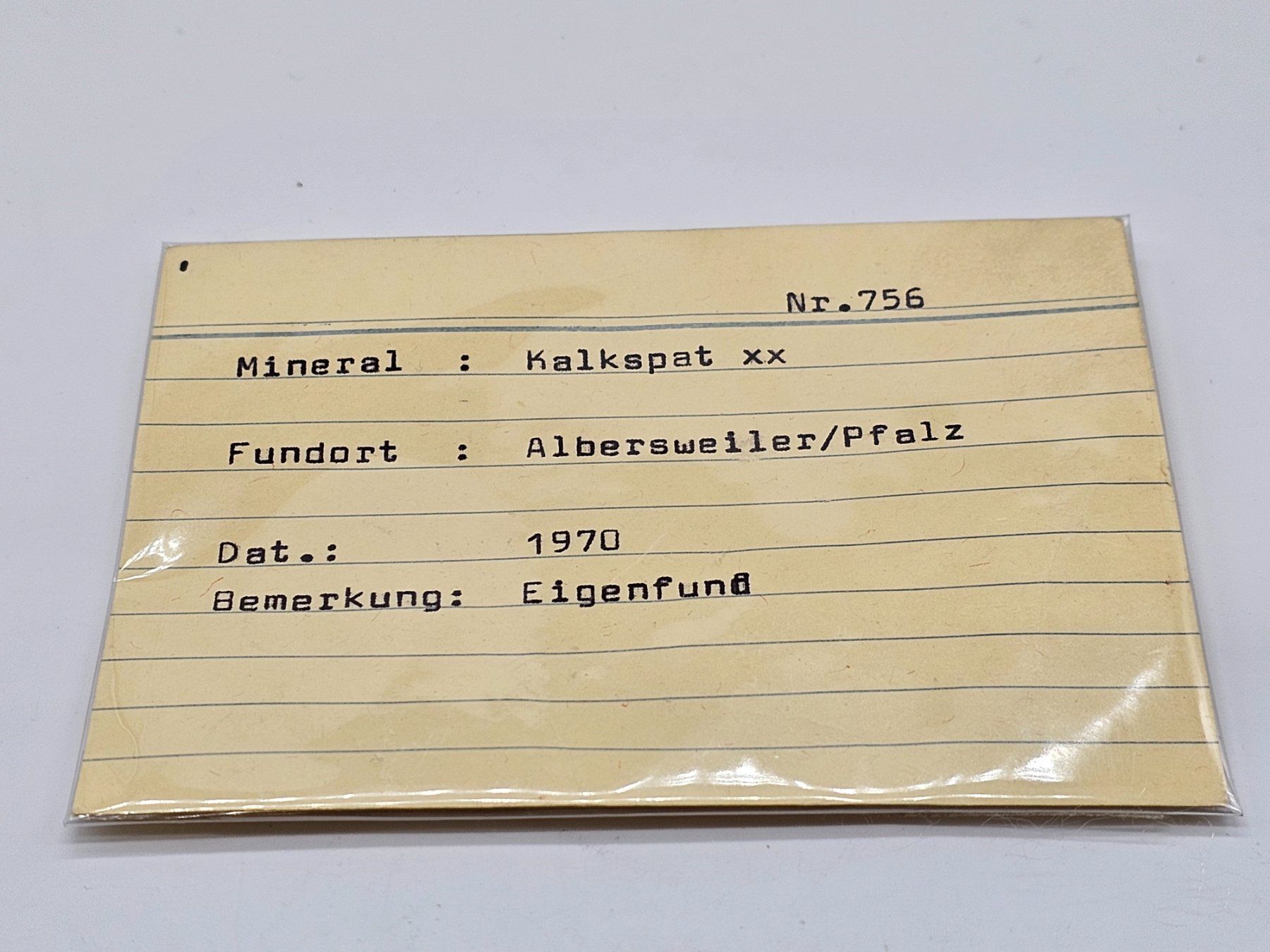 Minerali & Pietre curative: Old 1970 Calcite Rhineland-Palatinate, Germany – Usato da Figino venduto da minshop 5
