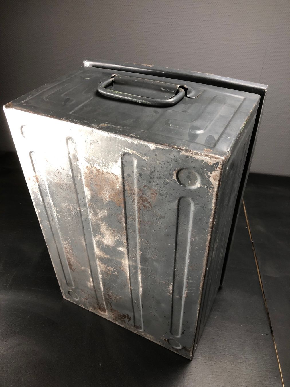 Barattoli: Schöne Lagerbox, Anthrazit-Farben, Industrial Style – Usato da Laufenburg venduto da industrial-silence 4